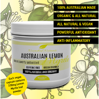 Lemon Myrtle capsules - organic & Australian grown in Northern NSW
