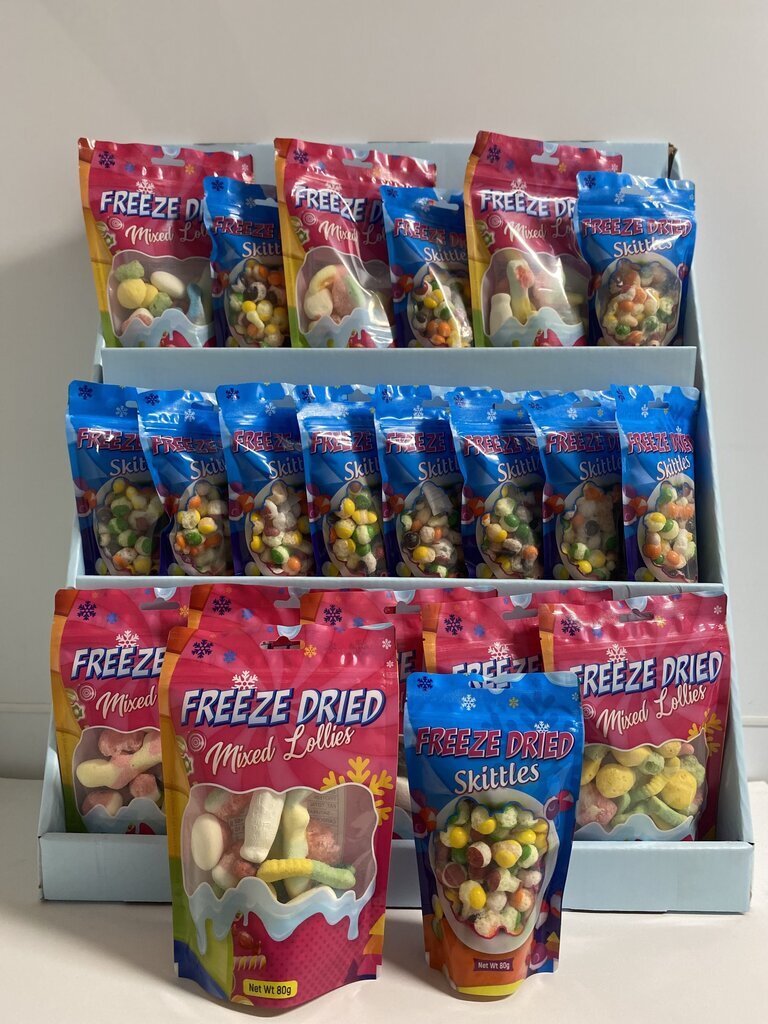 BULK FreezeDried Mixed Lollies (40x80g)