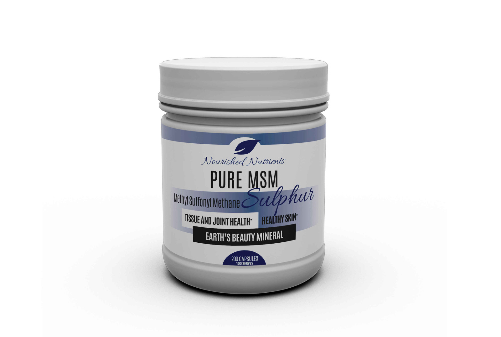 MSM Supplement MSM Capsules Australia (Vegan) Plant Doctor