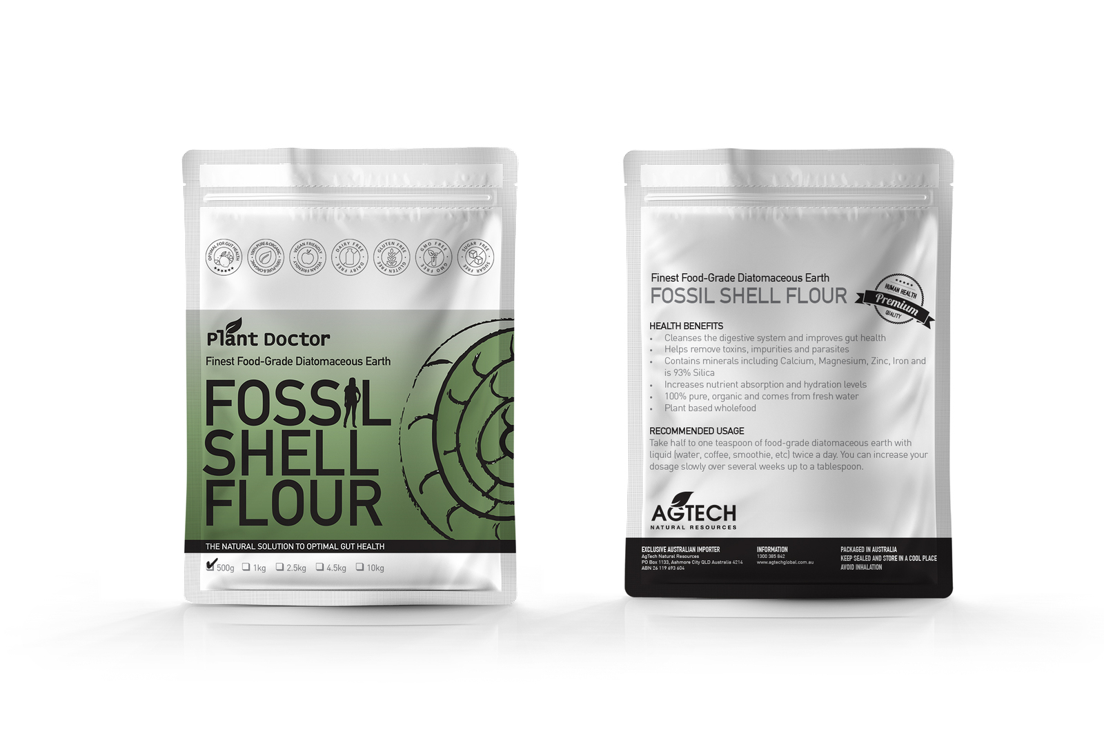 Perma Guard Fossil Shell Flour Food Grade De Diatomaceous Earth Human Health Perma Guard
