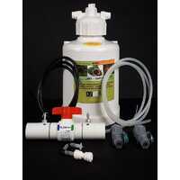 EZFLO 1-075 Fertigation system with 3/4" (20mm) adapter - easy-to-use hose-on fertiliser device