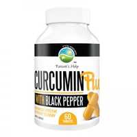 Nature's Help Curcumin PLUS with black pepper – 60 Tablets