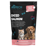 Salmon diced 50g