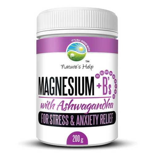 Magnesium + B’s with Ashwagandha Powder - 200gm