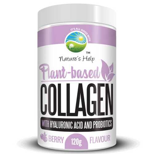 Nature's Help Plant-Based Collagen BERRY Flavour - 120gm