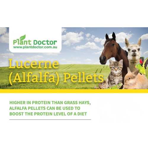 Lucerne (Alfalfa) Pellets - 4.5kg