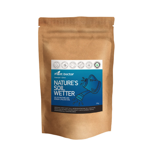 Nature's Soil Wetter - Natural DRY GRANULAR carrier/ wetter & soil conditioner - 1kg