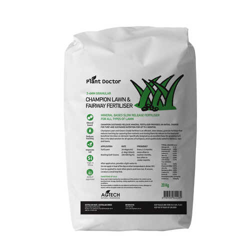 CHAMPION Lawn & Fairway Fertiliser -  20kg