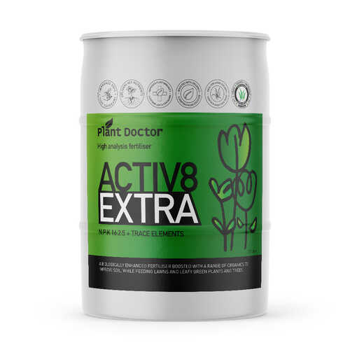 Activ8EXTRA Boosted liquid fertiliser inoculant 200L