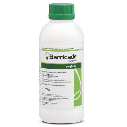BARRICADE pre-emergent herbicide 1L