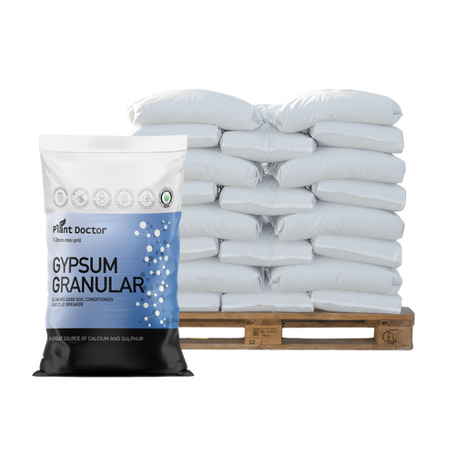 Gypsum Granules 1-2mm mini prill PALLET of 50 x 20kg