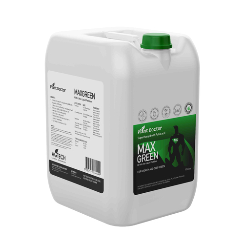MaxGreen Iron with Nitrogen Liquid Fertiliser - 10L