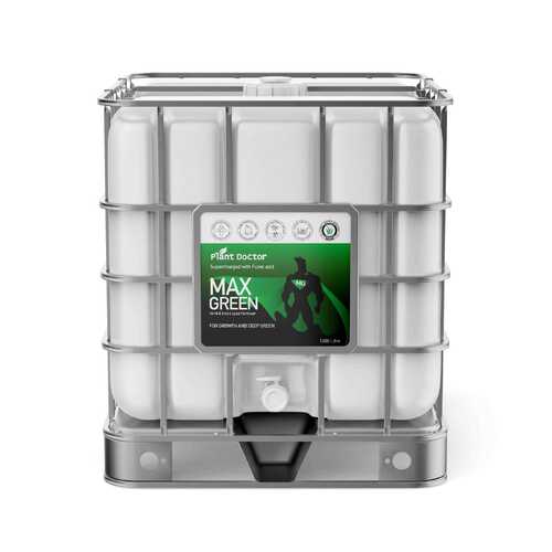 MaxGreen Hi-Nitrogen & Iron Liquid Fertiliser 1000L