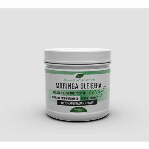 Nourished Nutrients Moringa Oleifera Leaf - 90 capsules
