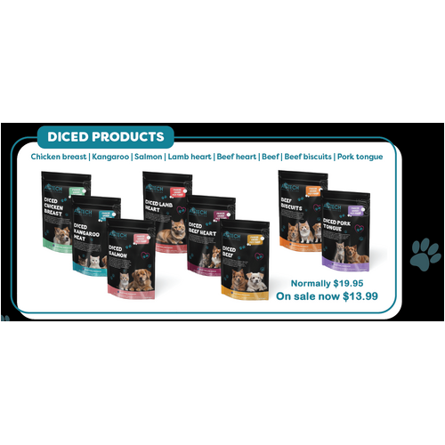 Pet treat bags 50g
