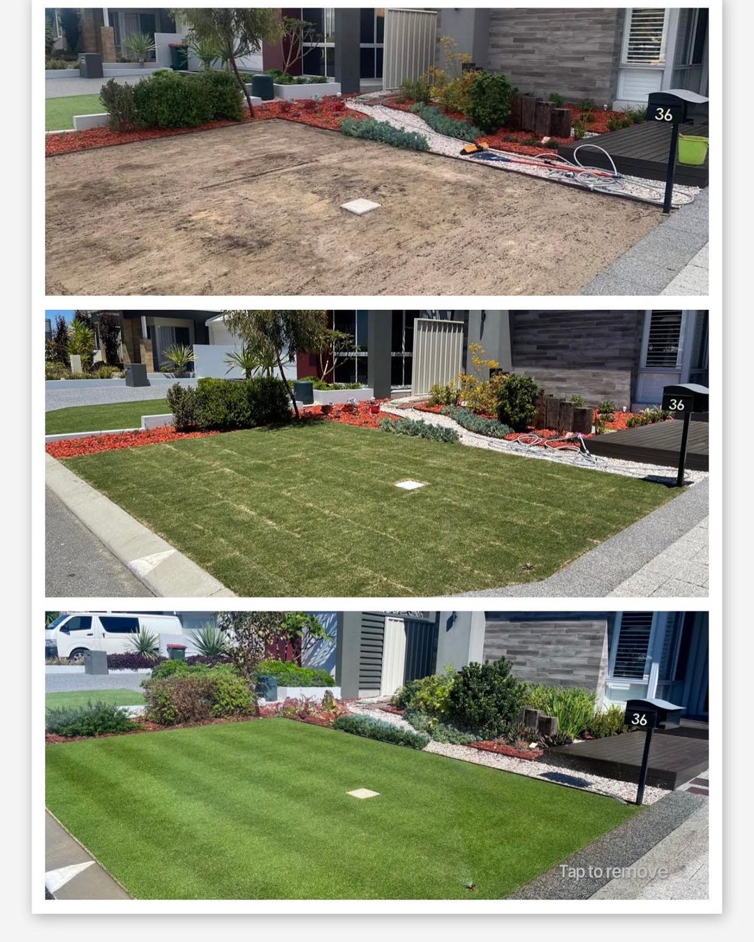 Awesome lawn journey 